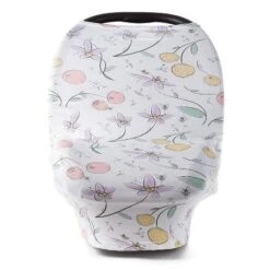 JumpOff Jo Stretchy Car Seat Cover And Canopy, Nursing And Privacy Cover, Fairy Blossom