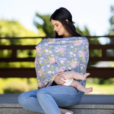 J.L. Childress 4-in-1 Multi-Use Cover Vintage Floral 1 J.L. Childress 4-in-1 Multi-Use Cover Vintage Floral