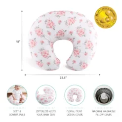 The Peanutshell Nursing Pillow For Breastfeeding, Pink Floral -Chicco Kids Shop GUEST 8327fc57 8830 4355 aada d854ab1dd558