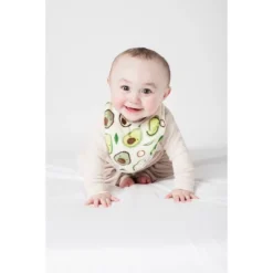 Loulou Lollipop 2pk Muslin Bandana Bib Set - Avocado -Chicco Kids Shop GUEST 83a6a106 54df 48cf 8d94 44c154a2920b