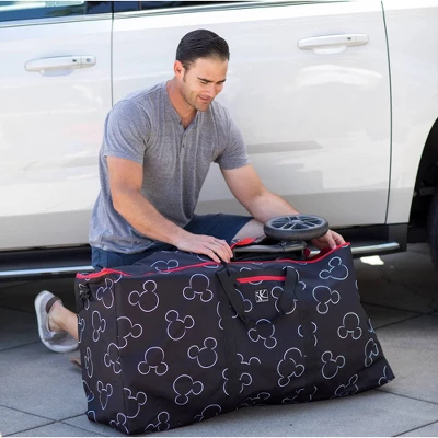Disney Baby + J.L. Childress Single & Double Stroller Travel Bag - Mickey Black 2 Disney Baby + J.L. Childress Single & Double Stroller Travel Bag - Mickey Black - Image 2