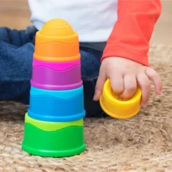 Fat Brain Toys Dimpl Stack Toy - 5 Stacking Cups -Chicco Kids Shop GUEST 865254a9 7801 4758 8023 e5df82d6e999