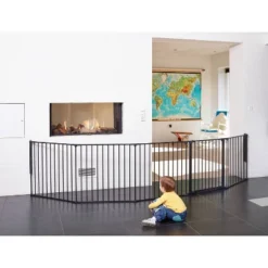 BabyDan Flex Baby Gate - Black XXL
