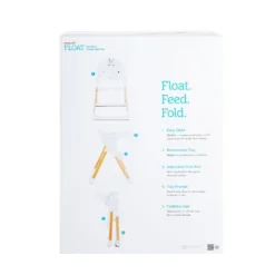 Munchkin Float Easy Clean Foldable High Chair - Compact Modern Design -Chicco Kids Shop GUEST 89e64f99 a700 45d7 af3b 1b3fcd532b78