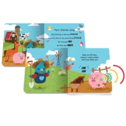 Ditty Bird Farm Animal And Cute Animal Touch And Feel Sound Books - Set Of 2 -Chicco Kids Shop GUEST 8a8174e8 ea03 4fc4 8cec dc9e45cf3d7c