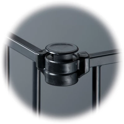 KidCo Auto Close Hearth Baby Gate With Two 24" Extensions (Total Width Up To 176") - Black 6 KidCo Auto Close Hearth Baby Gate With Two 24" Extensions (Total Width Up To 176") - Black - Image 6