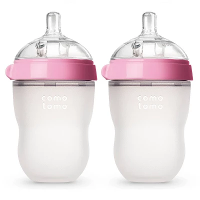Comotomo Silicone Bottle - 2pk/8oz Each 7 Comotomo Silicone Bottle - 2pk/8oz Each - Image 7