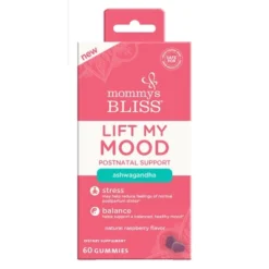 Mommy’s Bliss Mommy's Bliss Lift My Mood With Ashwagandha Gummies - 60ct