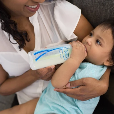 Dr. Brown's Dr. Brown's Anti-Colic Options+ Glass Baby Bottle - 8oz/2pk 9 Dr. Brown's Dr. Brown's Anti-Colic Options+ Glass Baby Bottle - 8oz/2pk - Image 9