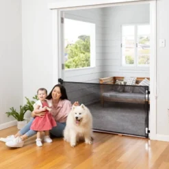 Perma Child Safety Outdoor Retractable Baby Gate 33" Tall, Extends To 71" Wide, Black -Chicco Kids Shop GUEST 8d86fdef 7849 4a71 9271 84ad28e67d7e