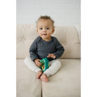 Chewbeads Stacker Teether - Avocado 5 Chewbeads Stacker Teether - Avocado - Image 5