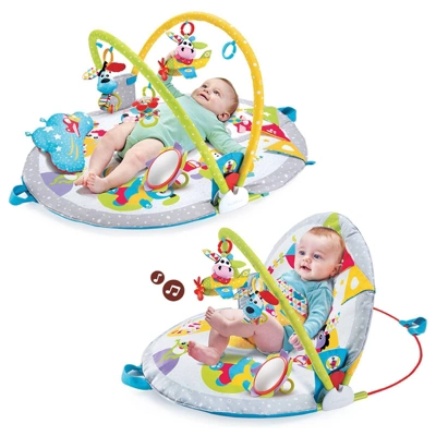 Yookidoo Gymotion Lay To Sit-Up Play 3-Stage Activity Gym 2 Yookidoo Gymotion Lay To Sit-Up Play 3-Stage Activity Gym - Image 2
