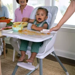 Ingenuity Beanstalk Baby To Big Kid 6-in-1 High Chair - Newborn To 5 Years - Ray -Chicco Kids Shop GUEST 92cbb4e6 db65 4899 b265 f09873d335bc