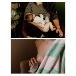 Haakaa Breast Pump With Suction Base And White Flower Stopper - 5oz