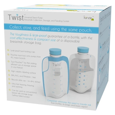 Kiinde 40ct Twist Breast Milk Storage Pouch 6 Kiinde 40ct Twist Breast Milk Storage Pouch - Image 6