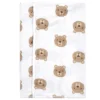 Hudson Baby Infant Boy Cotton Flannel Burp Cloths 7pk, Little Bear, One Size