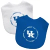 Baby Fanatic Officially Licensed Unisex Baby Bibs 2 Pack - NCAA Kentucky Wildcats