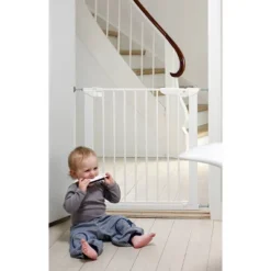 BabyDan Premier Gate - White