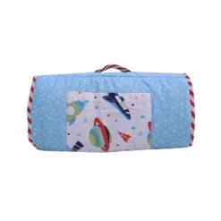 Bacati - Space Multicolor Boys Cotton Toddler Nap Mat