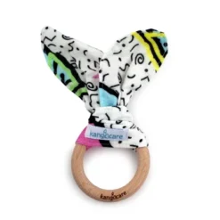 Kanga Care Baby Muslin Crinkle Bunny Ear Wood Teething Ring -Chicco Kids Shop GUEST 9a9ac736 d23b 4a8c a52f 5de71f66601c