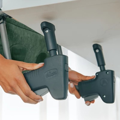 Chicco FastLock Hook-on-Chair Booster Seat - Black 2 Chicco FastLock Hook-on-Chair Booster Seat - Black - Image 2