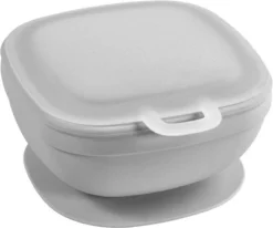 Platinum Silicone 11oz. Suction Bowl W/Platinum Silicone Press In Lid -Chicco Kids Shop GUEST 9cdf64b3 e3c5 4108 8e16 e57de7ceb7d1