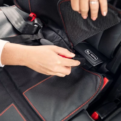 Diono Super Mat 3-Pack Car Seat Protector For Infant Car Seat, Booster Seat, Pets, 3 Storage Pockets 5 Diono Super Mat 3-Pack Car Seat Protector For Infant Car Seat, Booster Seat, Pets, 3 Storage Pockets - Image 5