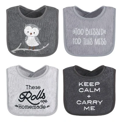 The Peanutshell Baby Girl Terry Bibs, 16 Pack For Feeding, Teething, Or Drooling|Girl Foods/Neutral 3 The Peanutshell Baby Girl Terry Bibs, 16 Pack For Feeding, Teething, Or Drooling|Girl Foods/Neutral - Image 3