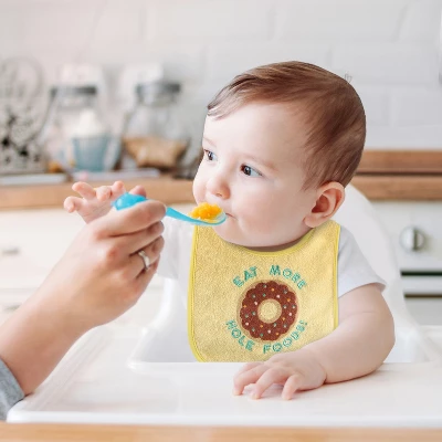 The Peanutshell Baby Boy Terry Bibs, 16 Pack For Feeding, Teething, Or Drooling|Boy/Neutral Foods 6 The Peanutshell Baby Boy Terry Bibs, 16 Pack For Feeding, Teething, Or Drooling|Boy/Neutral Foods - Image 6