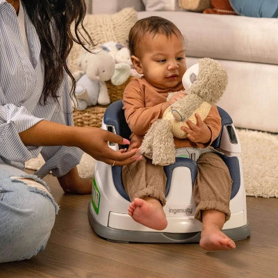 Ingenuity Baby Base 2-in-1 Booster Seat - Night Sky 7 Ingenuity Baby Base 2-in-1 Booster Seat - Night Sky - Image 7