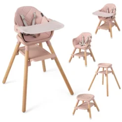 Costway 6-in-1 Convertible Wooden Baby Highchair Infant Feeding Chair With Removable Tray -Chicco Kids Shop GUEST a3f64a0d f20a 4a86 a4a1 06e5ee8833a5