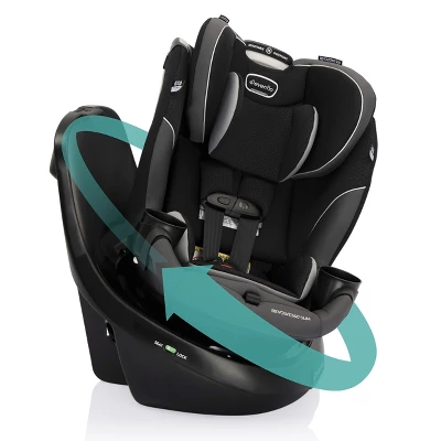 Evenflo Revolve 360 Slim 2-in-1 Rotational Convertible Car Seat 4 Evenflo Revolve 360 Slim 2-in-1 Rotational Convertible Car Seat - Image 4