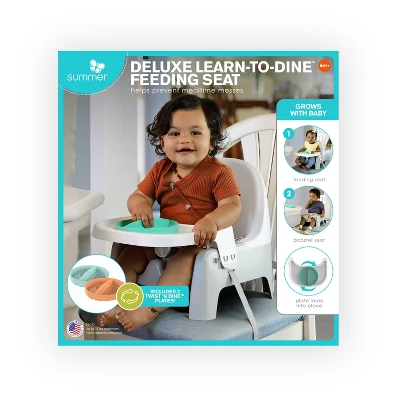 Summer Infant Summer Deluxe Learn-to-Dine Feeding Seat 9 Summer Infant Summer Deluxe Learn-to-Dine Feeding Seat - Image 9