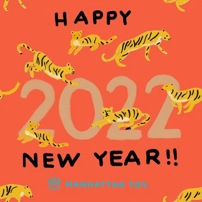 Manhattan Toy Year Of The Tiger Winkel Rattle And Sensory Teether Toy 6 Manhattan Toy Year Of The Tiger Winkel Rattle And Sensory Teether Toy - Image 6