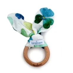 Kanga Care Baby Muslin Crinkle Bunny Ear Wood Teething Ring -Chicco Kids Shop GUEST abe613e3 aae4 41b8 a404 e74efb204068