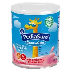 PediaSure Grow & Gain Non-GMO Shake Mix Strawberry Powder - 14.1oz 9 PediaSure Grow & Gain Non-GMO Shake Mix Strawberry Powder - 14.1oz -Chicco Kids Shop GUEST ac452307 7c84 4c7f b665 b496c2f59404