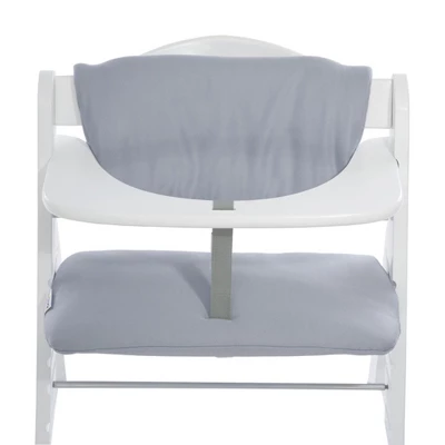 Hauck AlphaPlus Grow Along Wooden High Chair Seat With Grey Removable Tray Table And Deluxe Seat Cushion Pad For Babies 6 Months And Up 3 Hauck AlphaPlus Grow Along Wooden High Chair Seat With Grey Removable Tray Table And Deluxe Seat Cushion Pad For Babies 6 Months And Up - Image 3