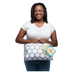 Boppy Preferred Shopping Cart And Restaurant High Chair Cover - Gray Jumbo Dots -Chicco Kids Shop GUEST aee04692 b454 4278 a52d b6c180096591