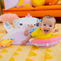 Bright Starts Tummy Time Prop And Playmat - Unicorn -Chicco Kids Shop GUEST b26e52e4 a14e 41c5 bde1 b1b52ac0ecfa