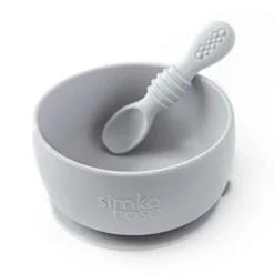 Simka Rose Silicone Baby Bowl And Spoon Set -Chicco Kids Shop GUEST b441fe3a 9d59 432e a3dc 856a48bd778b