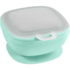 Platinum Silicone 11oz. Suction Bowl W/Platinum Silicone Press In Lid -Chicco Kids Shop GUEST b47d6c61 532b 4fa0 a0be a412de7aebad
