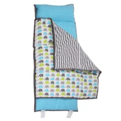 Bacati - Elephants Aqua Lime Gray Toddler Nap Mat 6 Bacati - Elephants Aqua Lime Gray Toddler Nap Mat -Chicco Kids Shop GUEST b5e807c1 1619 424f 8aaf d2867133e421