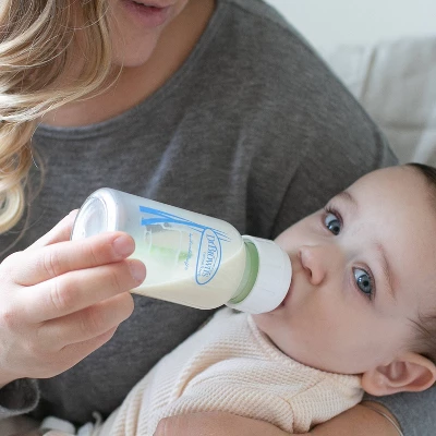 Dr. Brown's Dr. Brown's Anti-Colic Options+ Glass Baby Bottle - 4oz/2pk 5 Dr. Brown's Dr. Brown's Anti-Colic Options+ Glass Baby Bottle - 4oz/2pk - Image 5