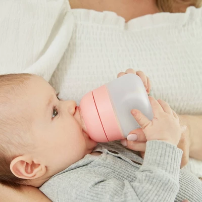 Nanobebe Silicone Baby Bottle Set - 5oz/3pk 1 Nanobebe Silicone Baby Bottle Set - 5oz/3pk