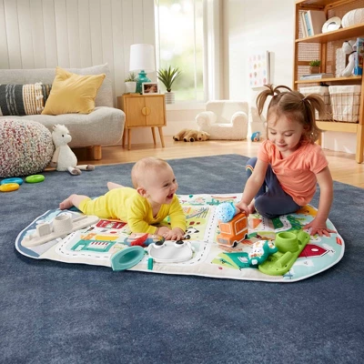 Fisher Price Fisher-Price Activity City Gym To Jumbo Play Mat 1 Fisher Price Fisher-Price Activity City Gym To Jumbo Play Mat