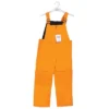 Hudson Baby Unisex Snow Bib Overalls, Orange
