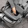 Chicco Mini Bravo Plus Travel System - Slate Gray