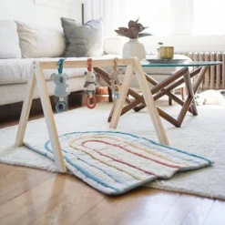 Itzy Ritzy Wooden Ritzy Activity Gym With Playmat And Three Removable Toys -Chicco Kids Shop GUEST bf752c54 afe6 406d b118 c63cb949b791