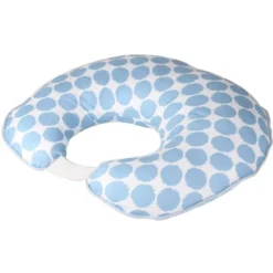 Bacati - 3 Pc Ikat Zigzag Blue Dots Muslin Hugster Feeding & Infant Support Nursing Pillow Nursing Pillow With Insert -Chicco Kids Shop GUEST bfc0ef74 c8a8 464c a2ce 955856522091