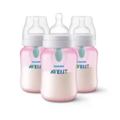Philips Avent Anti-Colic Baby Bottle With AirFree Vent - Pink - 9oz/3pk -Chicco Kids Shop GUEST c08032a5 a0d3 4856 bc1c 2ca719538ca1